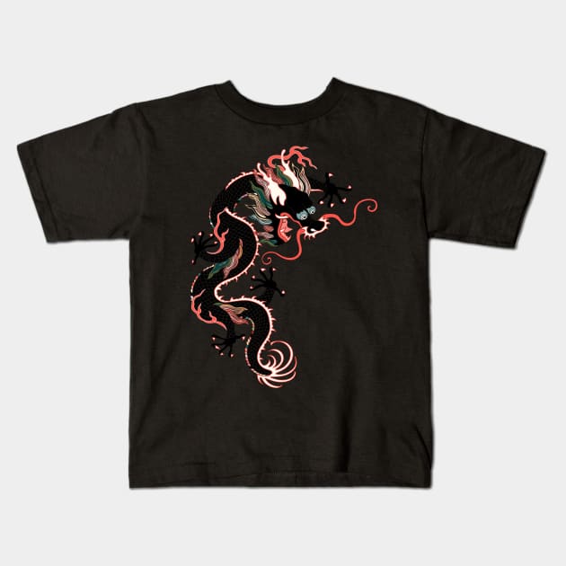 dragon Kids T-Shirt by cutequokka